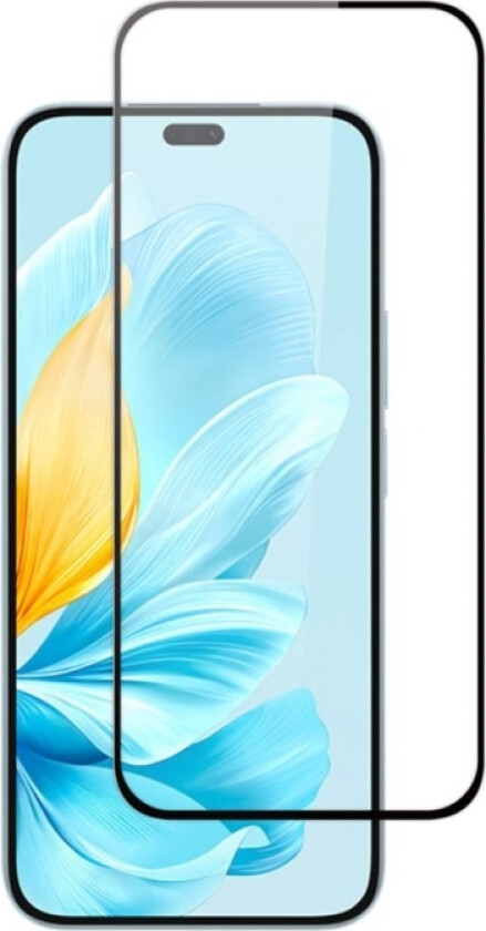 Premium New Full Cover - Skjermbeskyttelse For Mobiltelefon - Glass - Rammefarge Svart - For Honor 200 Lite