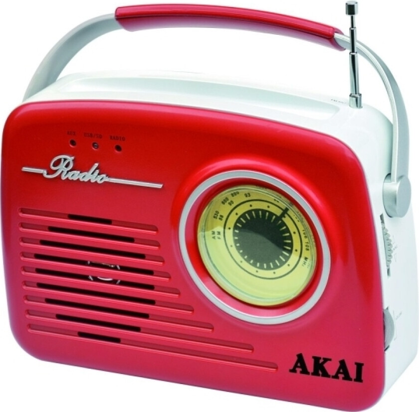 Apr-11Rred, Bærbar, Analog, Am, Fm, 87,5 - 108 Mhz, 530 - 1600 Khz, 2 W
