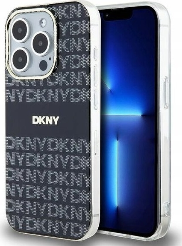 Dkny Dkny Dkhmp14xhrhsek Iphone 14 Pro Max 6.7" Czarny/Black Hardcase Iml Mono & Stripe Magsafe