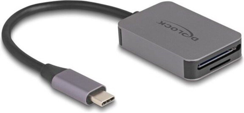 Delock - Kortleser (Sd, Microsd) - Usb-C