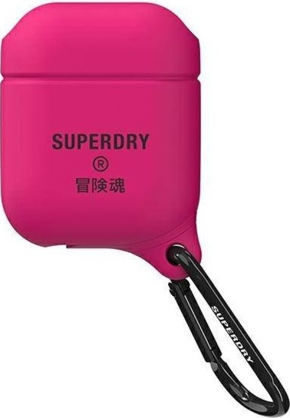 Superdry Vanntett Beskyttelsesdeksel For Airpods 1/2 Rosa