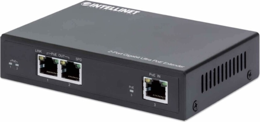 Intellinet 561600, Sender, 100 M, 6000 Mbit/S, Cat5e, 10,100,1000 Mbit/S, Full