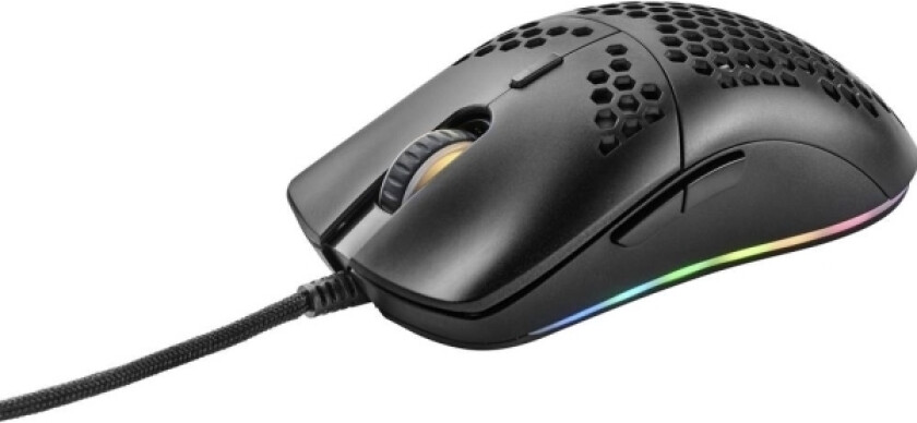 Renkforce Rf-Gm-400 Usb-Gamingmus Optisk Opplyst Svart (Rf-4752814)