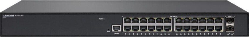 Lancom Gs-3126X - Switch - L3 Lite - Styrt - 24 X 10/100/1000 + 2 X 10 Gigabit Sfp+ (Opplenke) - Rackmonterbar