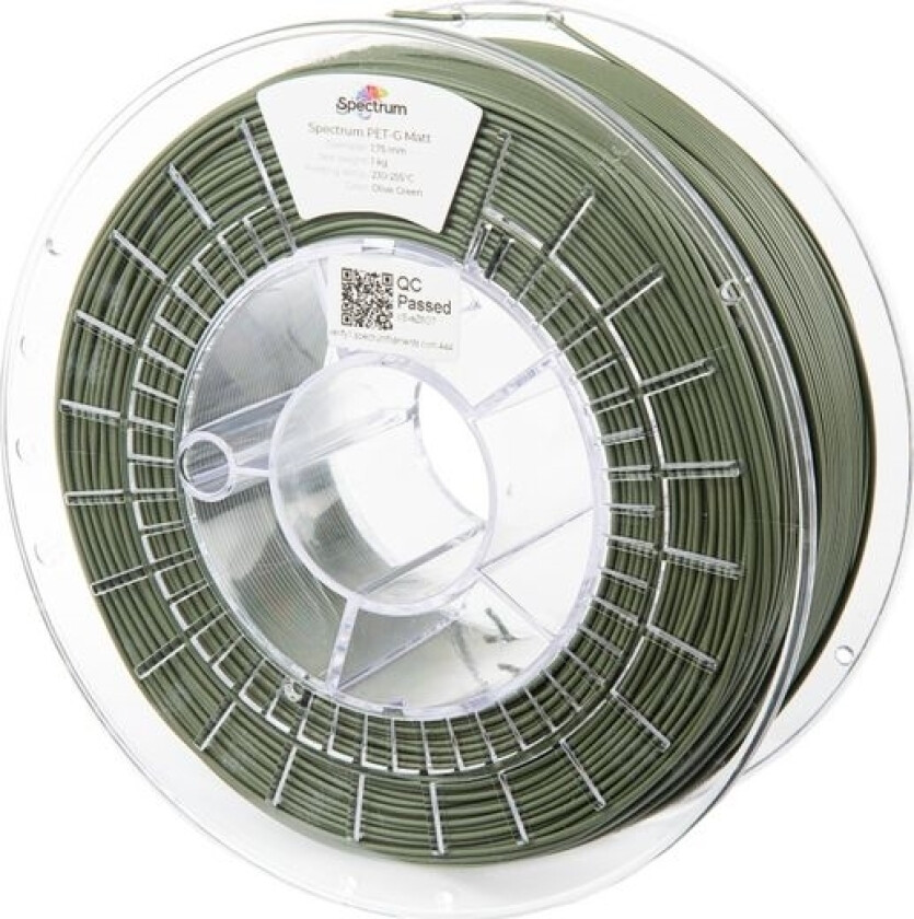 Spectrum Filament Petg Mørkegrønn (Ral 6003)