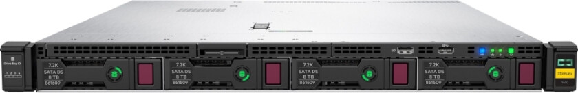Hpe Storeeasy 1460 - Nas-Server - 4 Brønner - 16 Tb - Kan Monteres I Rack - Sata 6Gb/S / Sas 12Gb/S - Hdd 4 Tb X 4 - Raid Raid 0, 5, 0+1 - Ram 16 Gb