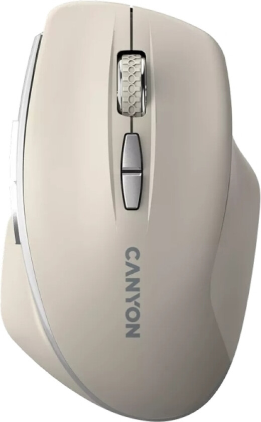 Pel Mw-21 Blueled 7Buttons Wireless Cosmic Latte, Högerhand, Optisk, Rf Trådlös, 1600 Dpi, Beige