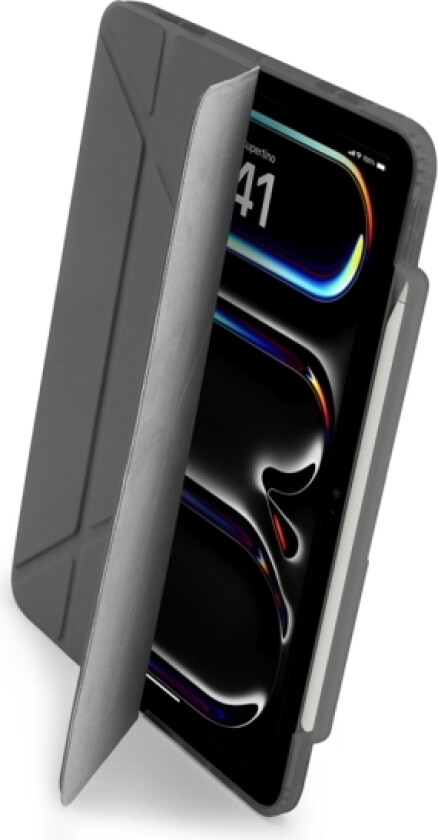 Ipad Pro 11 (2024) Origami No3 Pencil Case - Grey