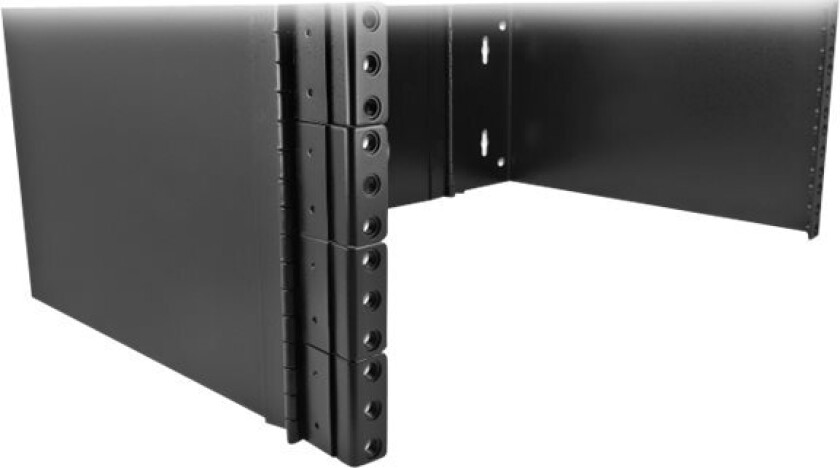 Delock - Rack Skap - Veggmonterbar - Svart - 4U - 19"