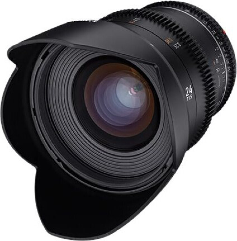 Samyang - Vidvinkelobjektiv - 24 Mm - T1.5 Vdslr Mk2 - Fujifilm X Mount