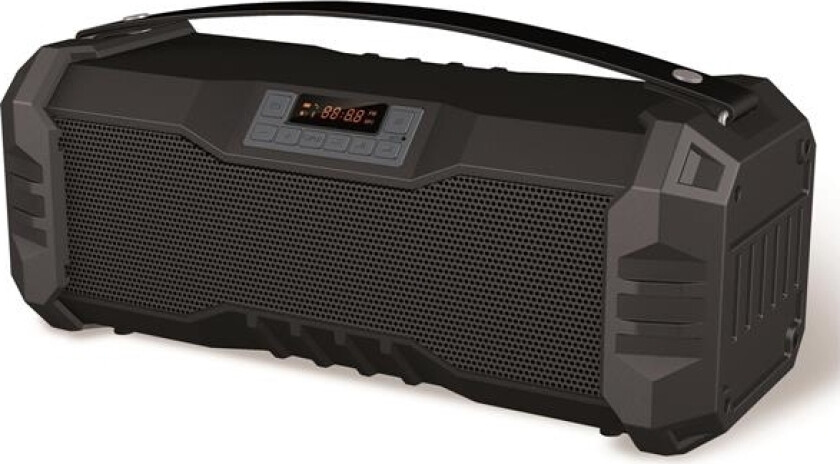 Pmg75b, 11 W, 11 W, Ledning & Trådløs, 10 M, Stereo Bærbar Høyttaler, Svart, Grå