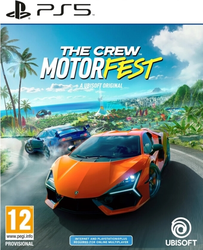 Ubisoft The Crew Motorfest, Playstation 5, Flerspillermodus, Rp (Rating Pending), Fysisk Medium