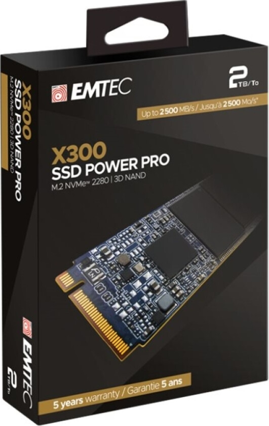 Power Pro X300 - Ssd - 2 Tb - Intern - M.2 2280 - Pcie 3.0 X4 (Nvme)