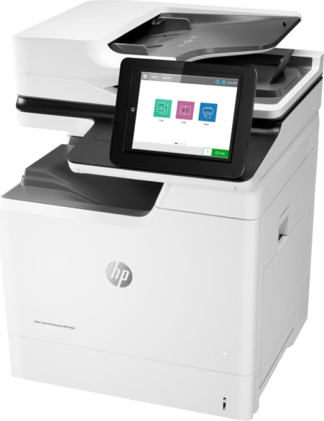 Hp Color Laserjet Enterprise Mfp M681dh - Multifunksjonsskriver - Farge - Laser - 215.9 X 863.6 Mm (Original) - A4/Legal (Medie) - Opp Til 47 Spm (Ko