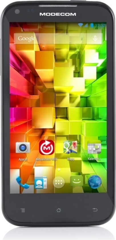 Modecom Xino Z46 X4+, 11,7 Cm (4.6"), 1 Gb, 8 Gb, 8 Mp, Android 4.4, Sort