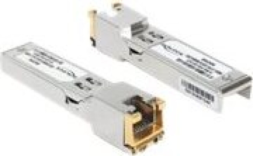Delock - Sfp (Mini-Gbic) Transceivermodul - Gige - 1000Base-T - Rj-45