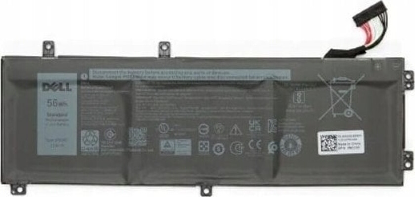 Byd - Batteri Til Bærbar Pc - Litiumion - 4649 Mah - For G7 Inspiron 7591 2, 75Xx Precision 5530 2-In-1, 55Xx Vostro 75Xx Xps 15 7590, 15 95Xx