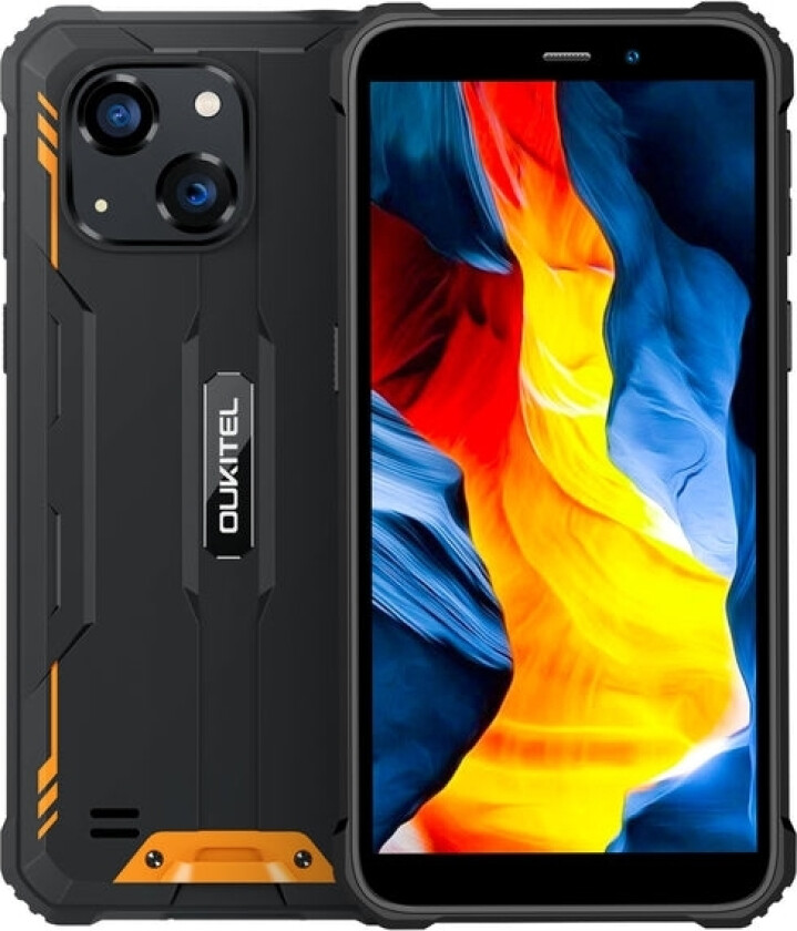 Oukitel Wp32, 15,1 Cm (5.93"), 4 Gb, 128 Gb, 20 Mp, Android 13, Svart, Orange