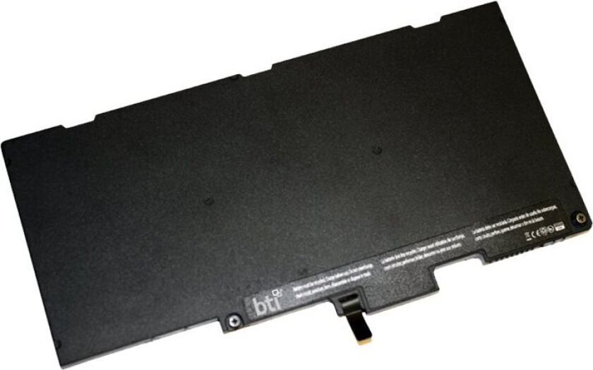Bti Hp-Eb850g3 - Batteri Til Bærbar Pc - Litiumpolymer - 3-Cellers - 3400 Mah - For Hp Elitebook 745 G3, 755 G3, 840 G3, 850 G3 Zbook 15U G3