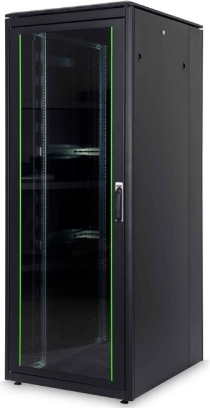 Unique Dn-19 42U-8/10-B-1 - Rack Skap - Svart, Ral 9005 - 42U - 19"