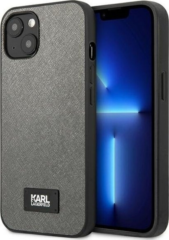 Klhcp13ssfmp2dg Iphone 13 Mini 5,4 Tommer Hardt Deksel Sølv / Sølv Saffiano Plate