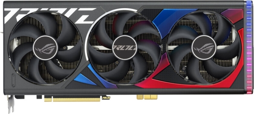 Asus Rog Strix Geforce Rtx 4090 24Gb - Oc Btf Edition - Grafikkort - Nvidia Geforce Rtx 4090 - 24 Gb Gddr6x - Pcie 4.0 - 2 X Hdmi, 3 X Displayport
