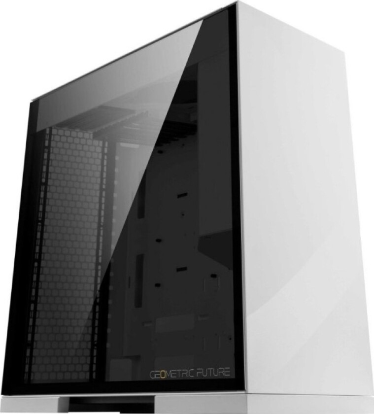 Lohan Midi Tower Case - Hvit - Elegant Midi Tower Fra - For Hovedkort Opp Til E-Atx - Sidepaneler Laget Av Herdet G