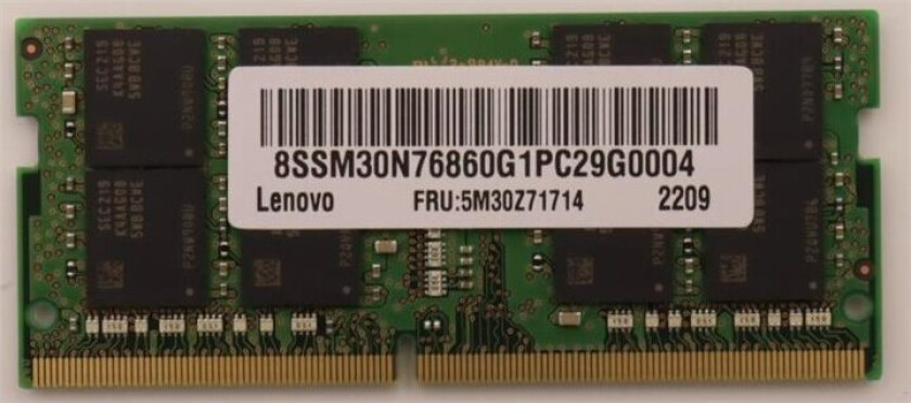 Memory Sodimm Serverminne, 32 Gb,