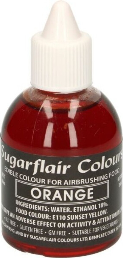 Airbrushfarge -Oransje- 60ml