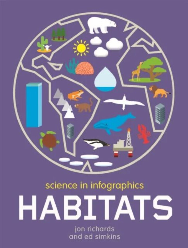 Science in Infographics: Habitats av Jon Richards