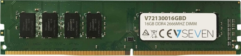 - Ddr4 - Modul - 16 Gb - Dimm 288-Pin - 2666 Mhz / Pc4-21300 - 1.2 V - Ikke-Bufret - Ikke-Ecc