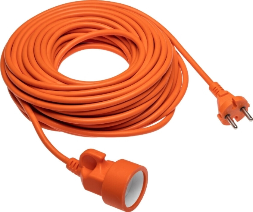 Gtv Garden Skjøteledning 2 X 1Mm Oransje 30M (Ae-Pogrodun-30)