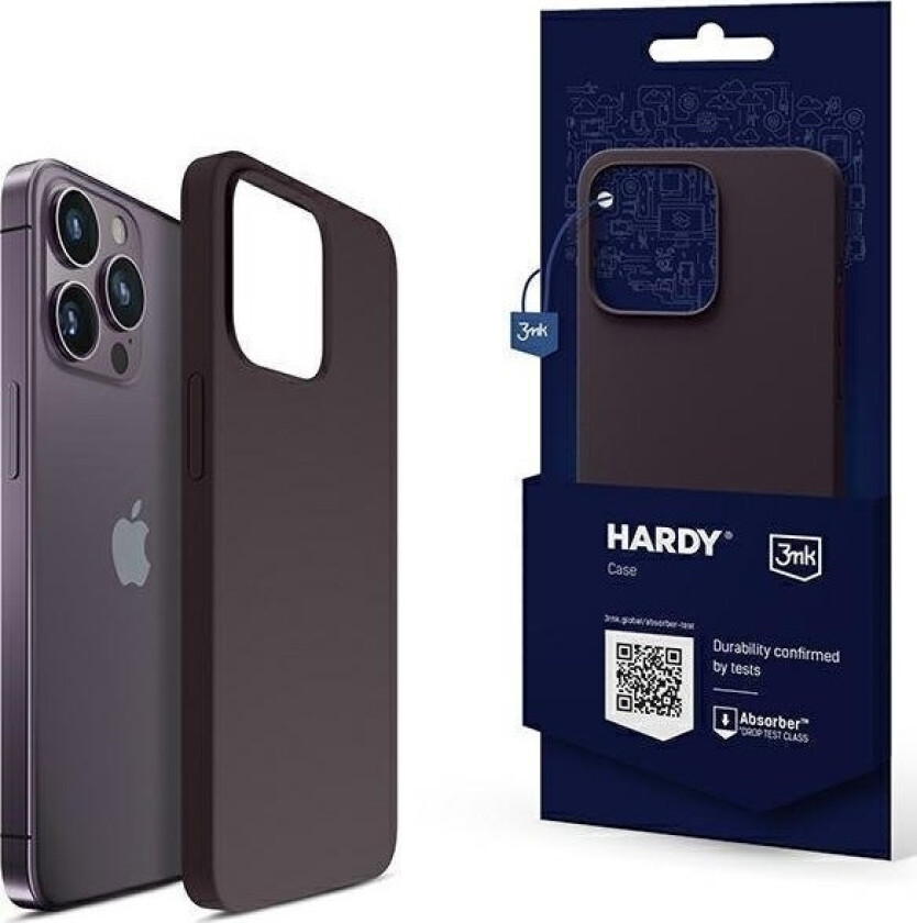 3Mk Hardy Case Iphone 14 Pro 6.1" Purple/Deep Purple Magsafe
