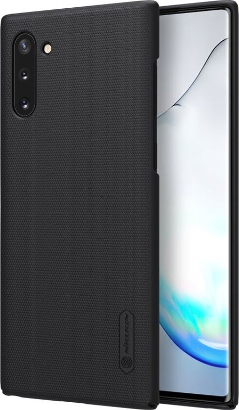Nillkin Nillkin Super Frosted Shield Forsterket Deksel + Stativ For Samsung Galaxy Note 10 Svart Universal
