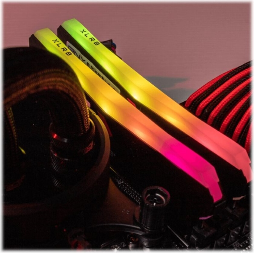 Xlr8 Gaming Epic-X Rgb - Ddr4 - Sett - 16 Gb: 2 X 8 Gb - Dimm 288-Pin - 4000 Mhz / Pc4-32000 - Cl18 - 1.35 V - Ikke-Bufret - Ikke-Ecc