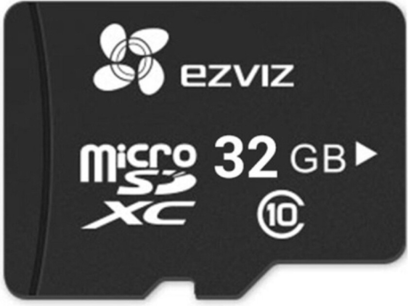 Ezviz Cs-Cmt-Cardt32g, 32 Gb, Microsdxc, Klasse 10, Uhs-I, Svart
