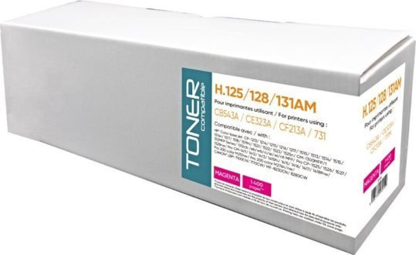 Kompatibel Hp Magenta Toner 125A (Chpcb543axn3)