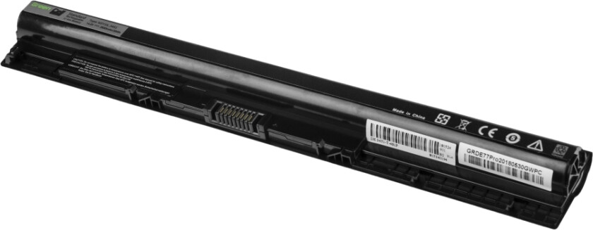 Green Cell Pro - Batteri Til Bærbar Pc (Tilsvarer: Dell M5y1k) - Litiumion - 4-Cellers - 2600 Mah - Svart - For Dell Inspiron 14 34Xx, 15 5551, 34Xx,