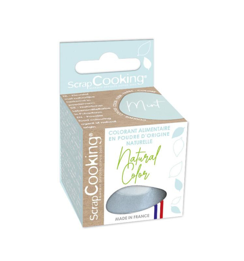 Naturlig Pulverfarge Mint 10g