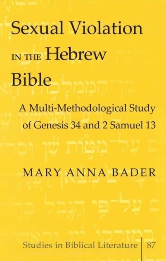 Sexual Violation in the Hebrew Bible av Mary Anna Bader