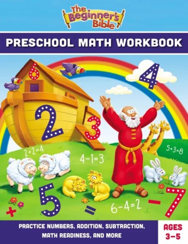 The Beginner's Bible Preschool Math Workbook av The Beginner's Bible