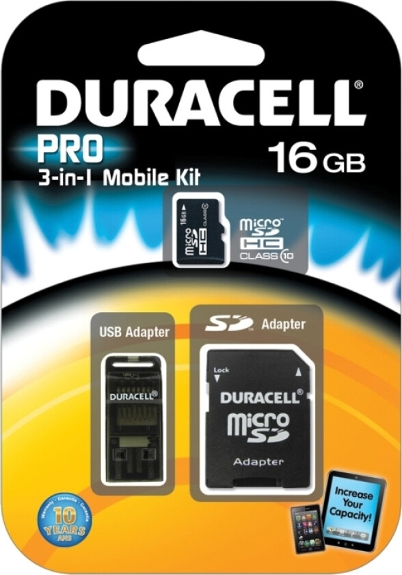 16Gb Microsdhc, 16 Gb, Microsdhc, Klasse 10, Sort