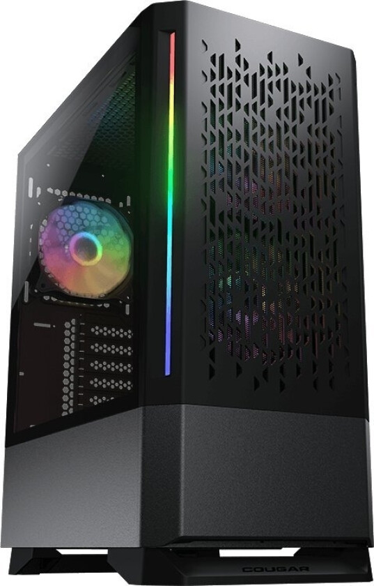 Case Mx430 Air Rgb Black - Midi Tower - Pc - Svart - Atx - Micro Atx - Mini-Itx - Gaming - Hdd - Ytelse (Cgr-51C6b-Air-Rgb)
