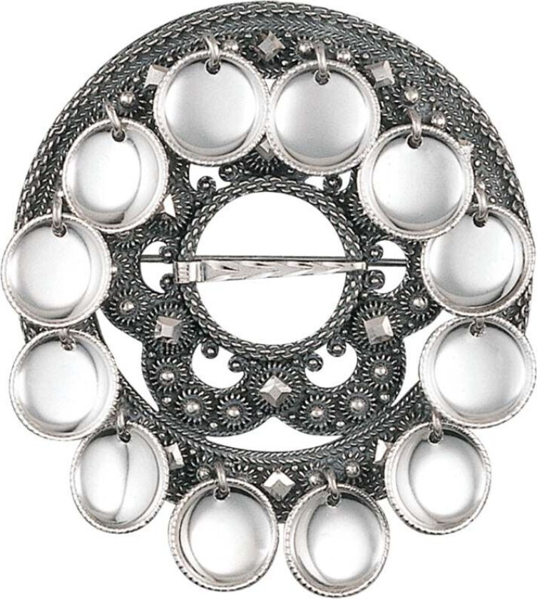 Bilde av Slangesølje Telemark i 830 oksidert sølv