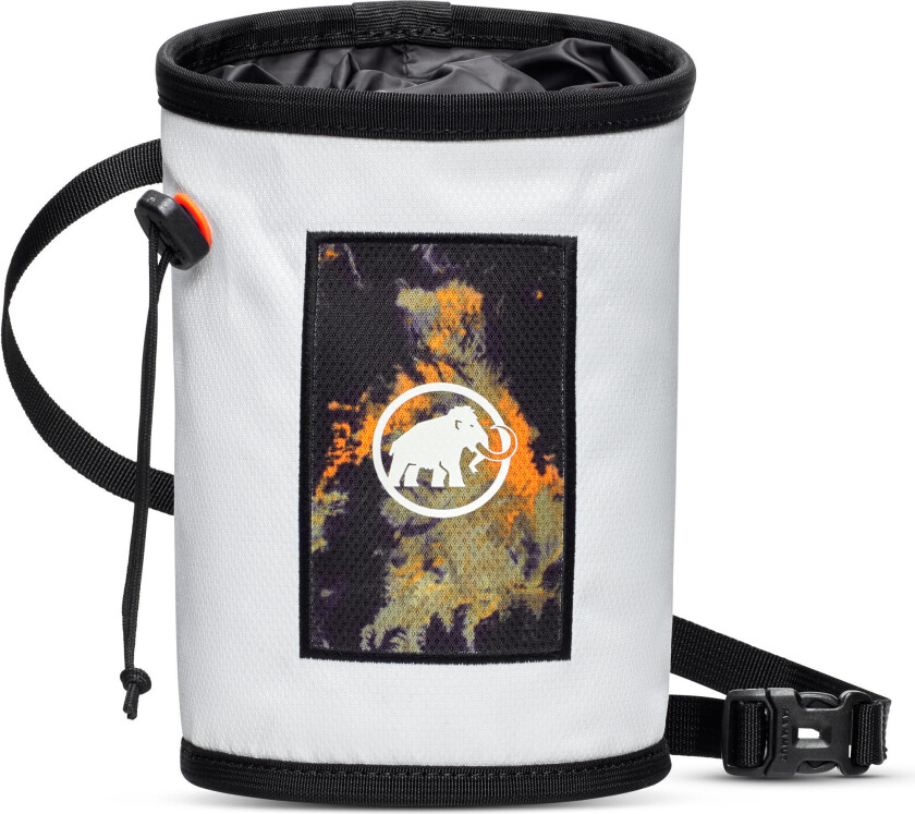 Gym Print Chalk Bag White ONESIZE