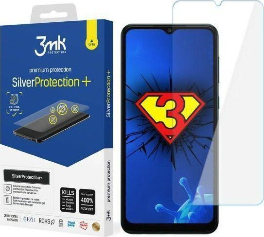 3Mk Antimikrobiell Skjermbeskytter 3Mk Silver Protect + Samsung Galaxy A04