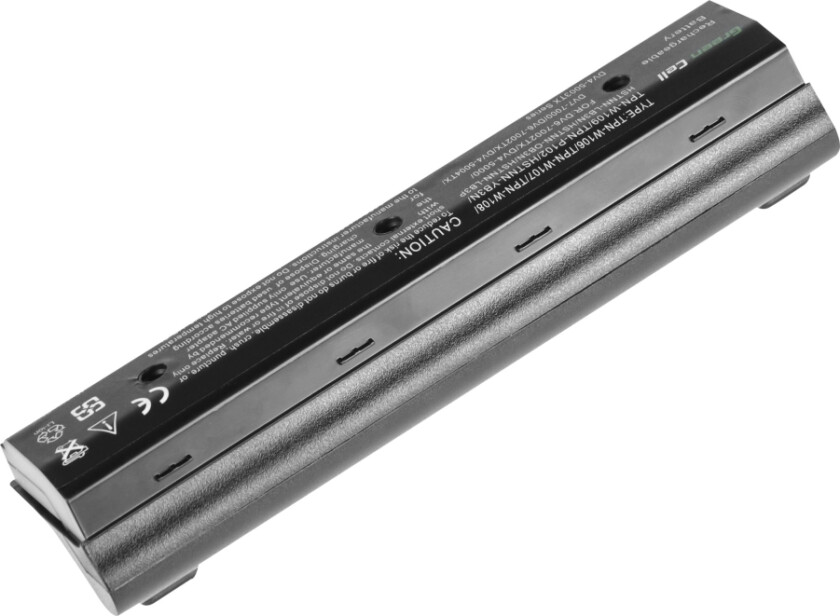 Green Cell - Batteri Til Bærbar Pc (Utvidet) (Tilsvarer: Hp Mo06, Hp Mo09) - Litiumion - 9-Cellers - 6600 Mah - Svart - For Hp Envy Laptop Dv4, Dv6,