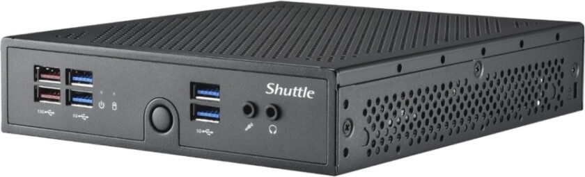 Shuttle Xpc Slim Ds50u - Barebone - Slim-Pc - Lga1700-Sokkel - 1 X Celeron 7305 Inntil - Ram 0 Gb - Uhd Graphics - Gigabit Ethernet, 2.5 Gigabit Ethe