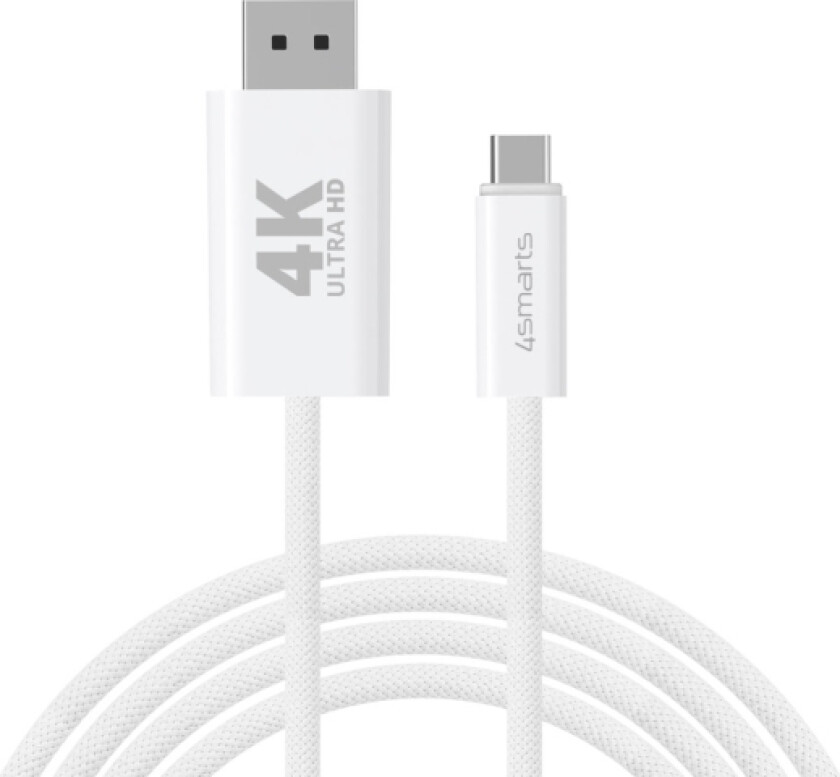 4Smarts 540958, 2 M, Usb C, Displayport, Hanstik, Hanstik, 3840 X 2160 Piksler
