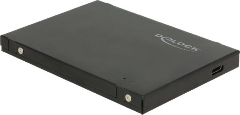 Delock 2.5 External Enclosure For M.2 Nvme Pcie Ssd - Drevkabinett - Sata - Usb 3.1 (Gen 2) - Svart
